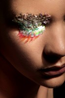Le plastique c'est fantastique! Jeux de couleur autour des faux-cils Shu Uemura.
Modèle: Clémence Remaud
Photographe: François Michel
Make-Up: Griphée
Retouche: Imre Fejes