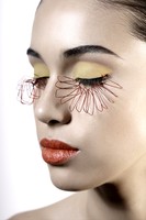 Concept original, fabrication des faux-cils et make-up: Griphée
Model: Lais@Mademoiselle 
Photographe & Retouche: David Ekue